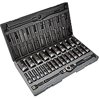 6 Point Socket Set Metric Grey Pneumatic 3/8" Drive Metric Impact - Foto 7