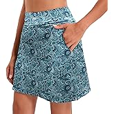 Oyamiki Women's Active Athletic Skort Lightweight Tennis Skirt Perfect for Running Training Sports Golf