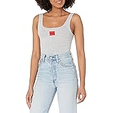 HUGO womens Square Logo Cotton Bodysuit