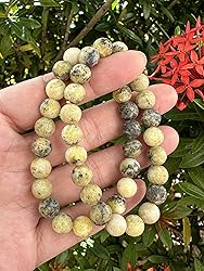 Yellow Turquoise Crystal Bead Bracelet