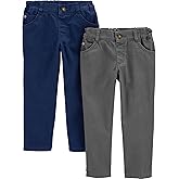 Simple Joys by Carter's Baby-Boys 2-Pack Twill Pants