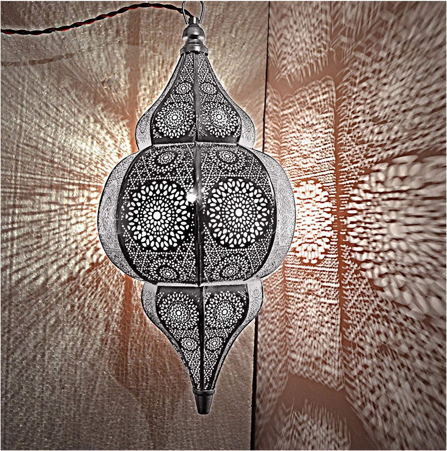 Vintage Metal Hanging Light Shade Moroccan Lighting Pendant Lamp Shade