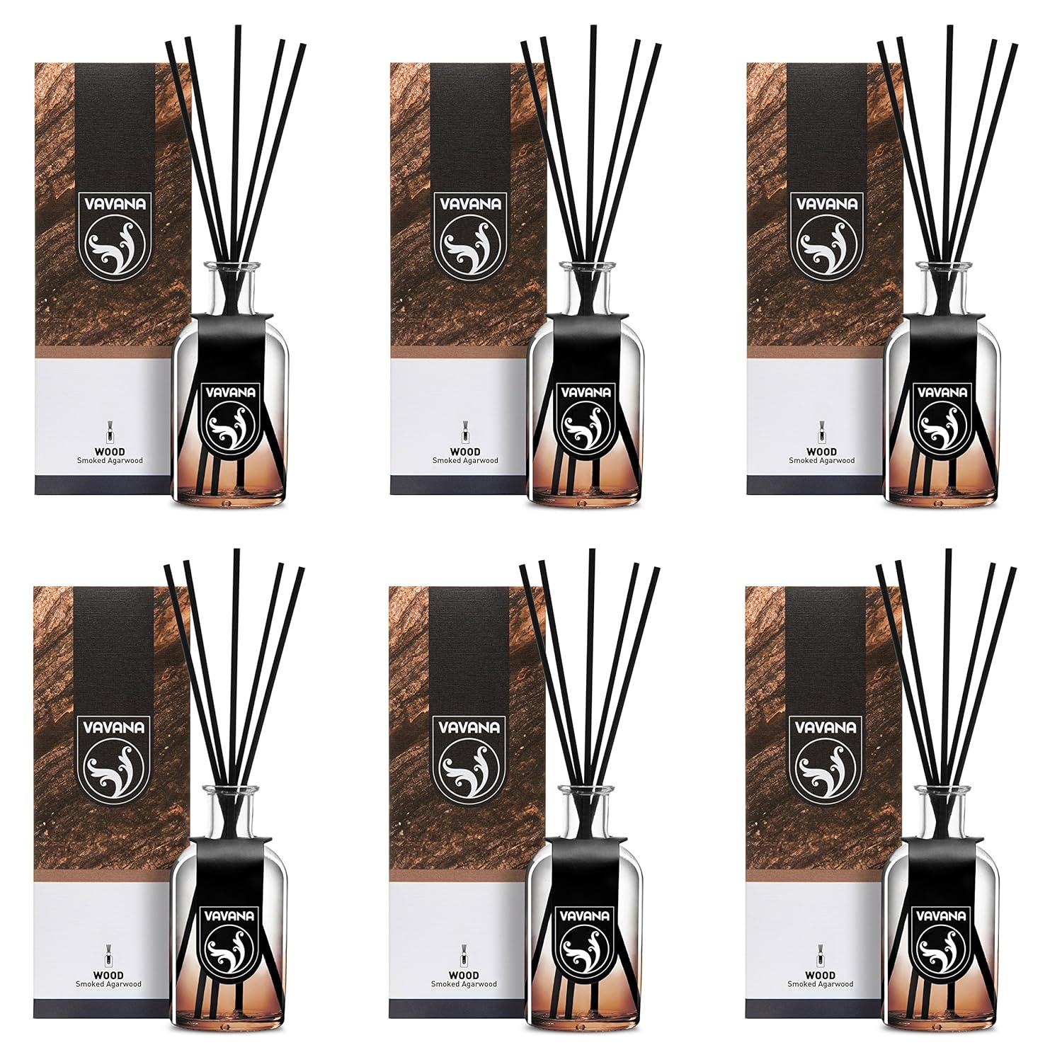 VAVANA Aromatherapy Diffuser Sticks Reed Diffuser Set
