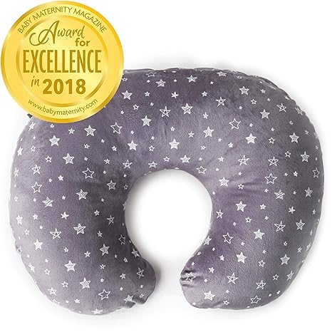Buy Minky Nursing Pillow Cover Stars Pattern Slipcover Best