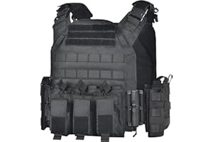 FIREGEAR Tactical Vest Weighted Vest Airsoft Vest,3D Breathable Adjustable Modular Quick Release Vest Outdoor Training