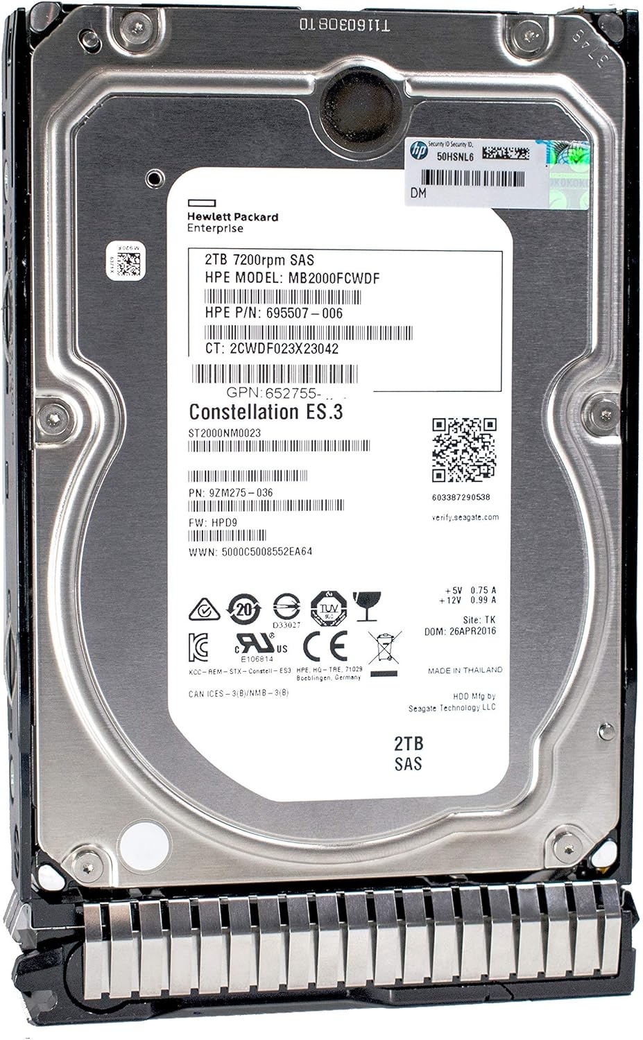 B21 001 Hpe 2tb 6g Sata 7 2k Lff 3 5 Sc Mdl Hdd Hpe Renew Internal Hard Disk Drives Seedsbazar Computers Tablets Network Hardware