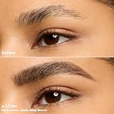 e.l.f. Micro-Fine Brow Pencil Waterproof Deep Brown with Spoolie view 5