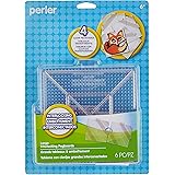 Perler Beads Large Square Pegboards for Kids Crafts, 4 pcs