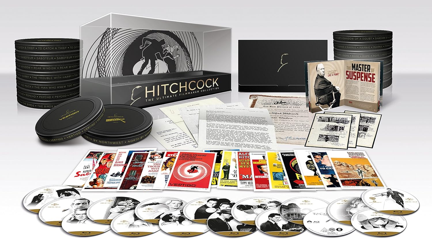 Hitchcock The Ultimate Filmmaker Collection Bluray Region Free Amazon.co.uk Alfred Hitchcock