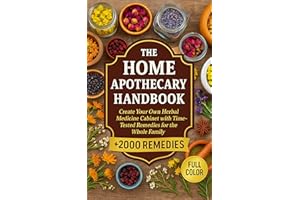 The Home Apothecary Handbook: Create Your Own Herbal Medicine Cabinet with Time-Tested Remedies for the Whole Family