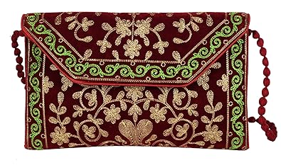 Vinod Handicrafts big Handmade Ethnic Embroidered Rajasthani Sling/HandBag For Women