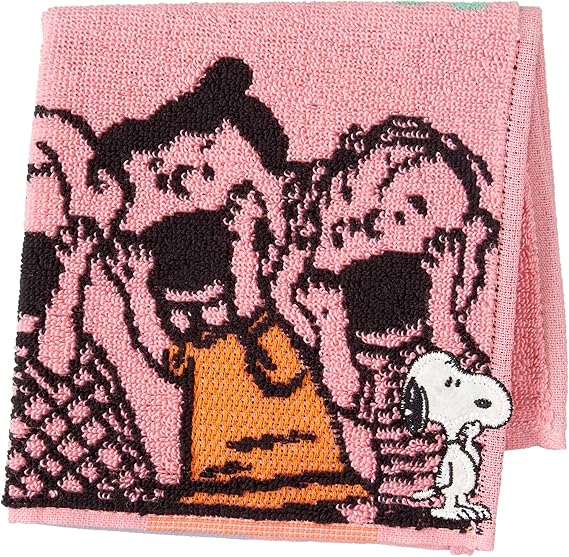 Amazon ピーナッツ ハンカチ レディース タオルハンカチ b ピンク 日本 25cmx25cm Free サイズ ハンカチ バンダナ 通販