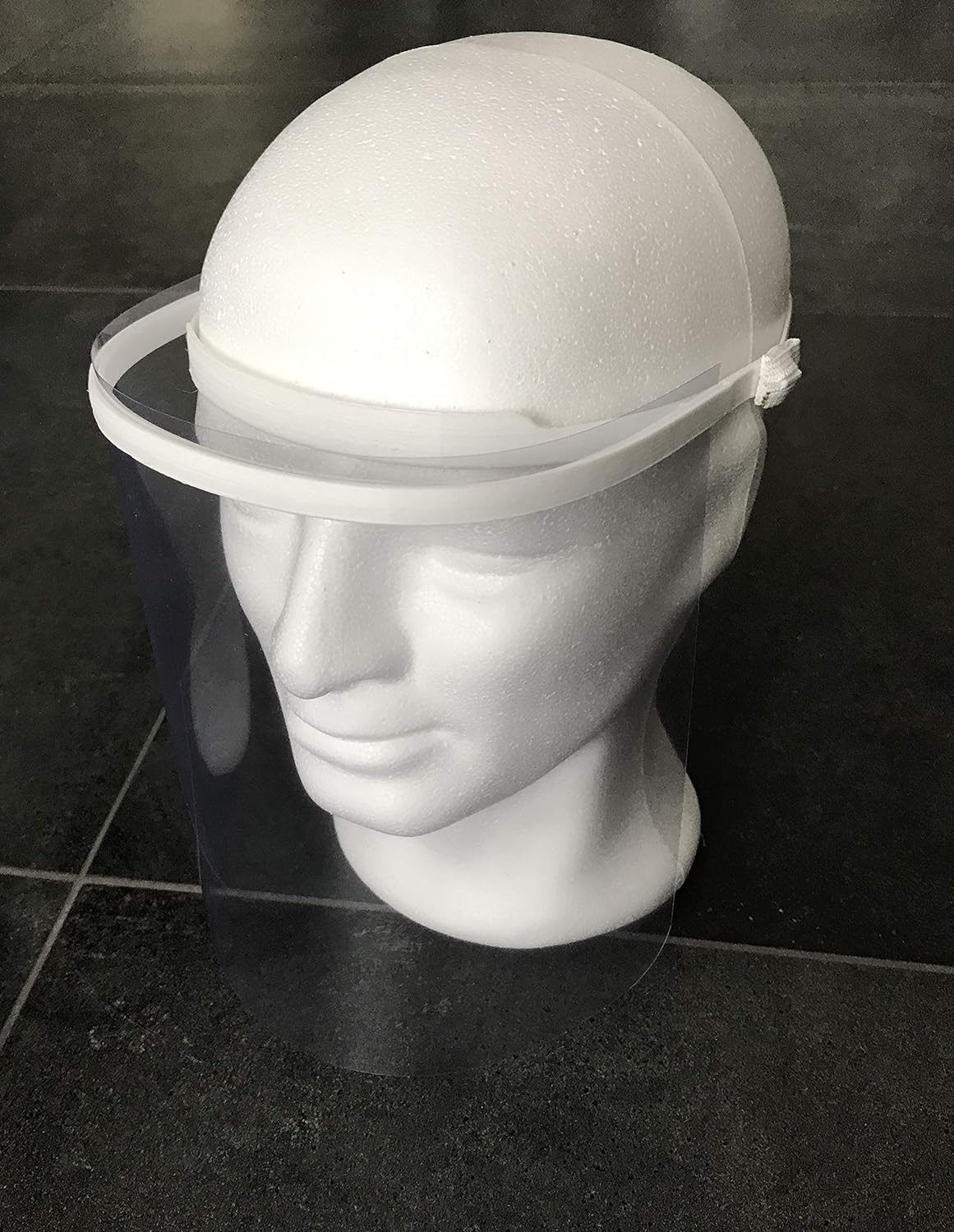 ALPIDEX Gesichtsvisier 10er Set - Wiederverwendbarer Gesichtsschutz Mit Brillengestell