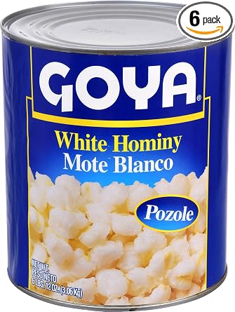 Goya White hominy 108oz (041331025997)