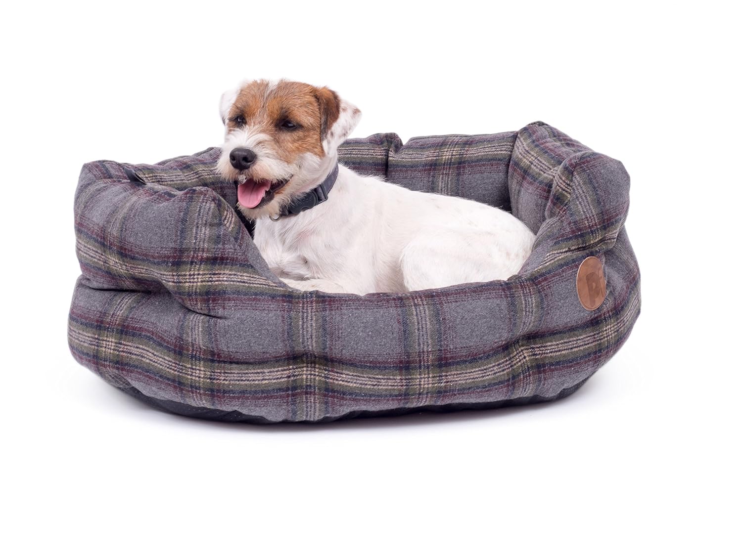 Petface Tweed Oval Dog Bed Amazon.co.uk Pet Supplies