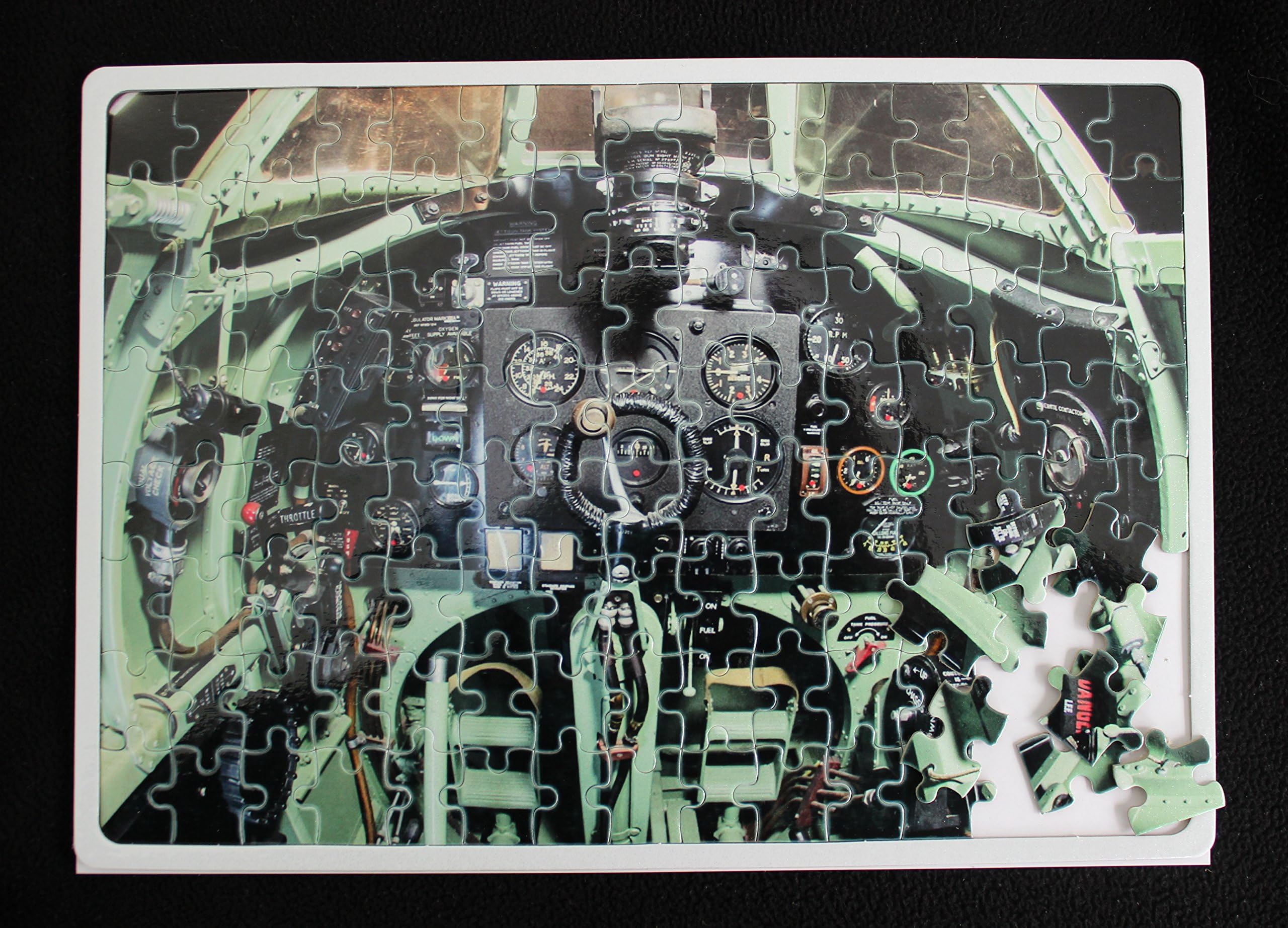 Spitfire Cockpit Aviation Jigsaw