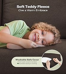 Welzona Loveseat Sofa, 51" Small Sofa Couch for