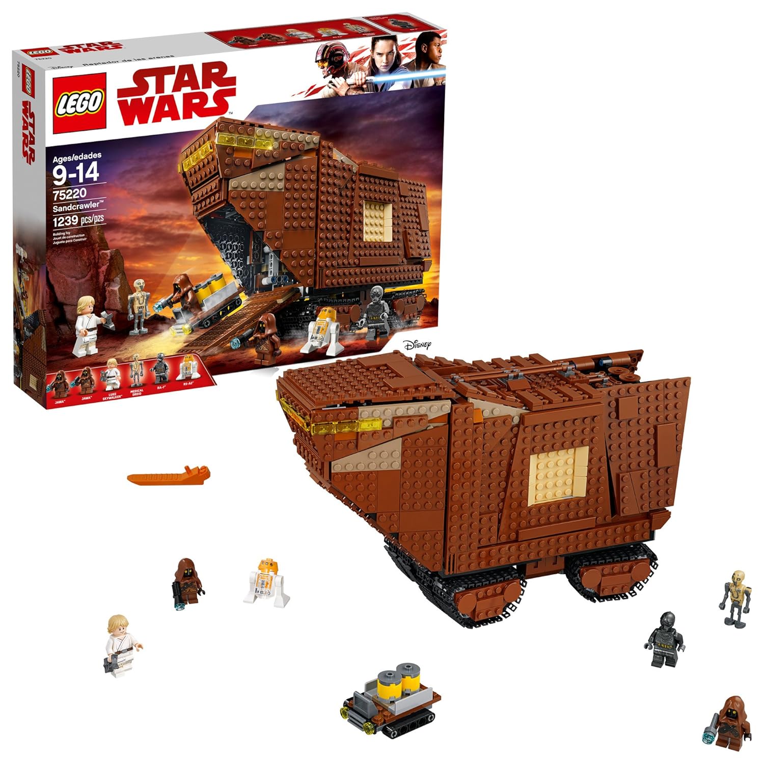 LEGO Star Wars: A New Hope Sandcrawler 75220 Building Kit (1239 Pieces)