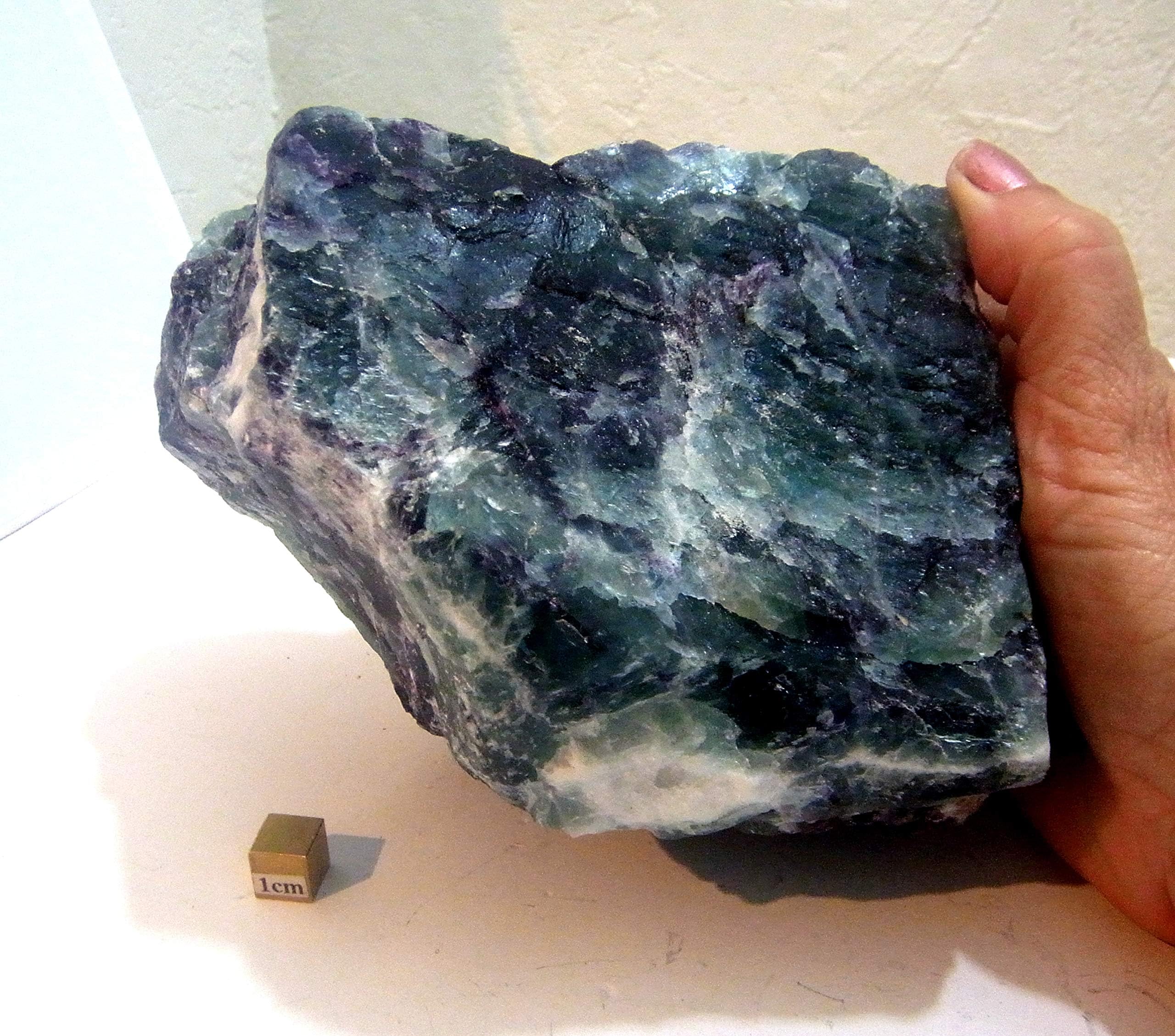 Fluorite Crystal Mineral Africa large natural Specimen 160mm x 120mm 2.1kg st94