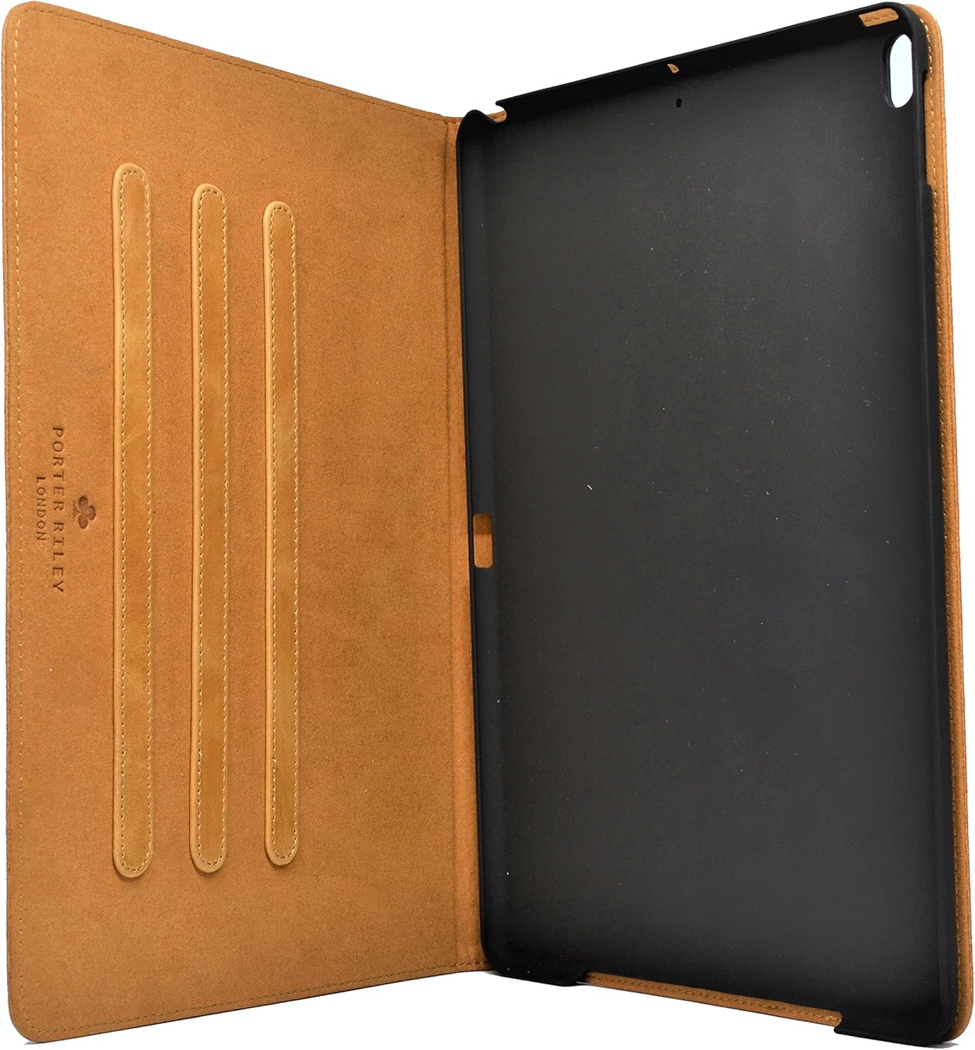 Porter Riley - Leather Case for iPad Mini 5 & iPad Mini 4 (7.9") 2019/2015 Release. Premium Genuine Leather Stand/Cover/Flip Case (Tan) - Image 4