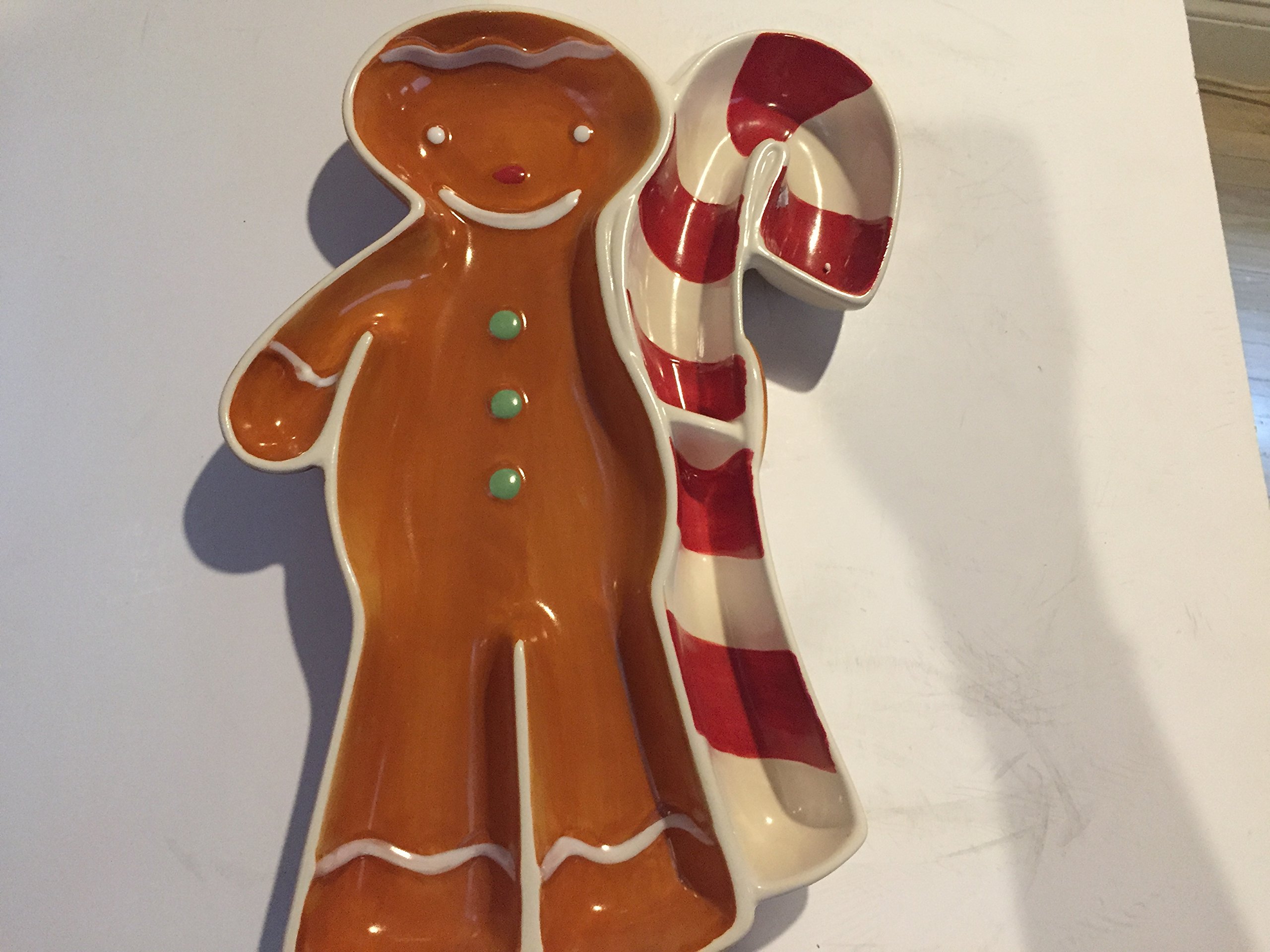 Gingerbread Candy Dish Bonnie Lynn Russ Ginger in the Kitchen Christmas