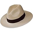Tumia LAC - Panama Hat Men's Fedora - Non Rollable