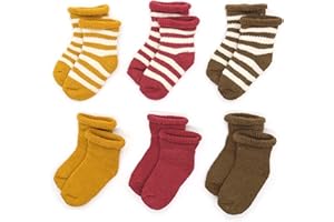 MILA PREEMIE BOUTIQUE Preemie Socks - Neutral Earth-Toned Color Preemie Newborn Socks Neutral Baby Socks - Soft & Gentle Baby Socks