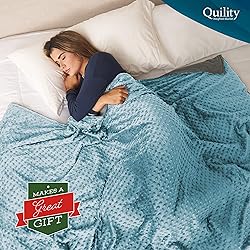 Quility Weighted Blanket for Adults - 20 LB Queen