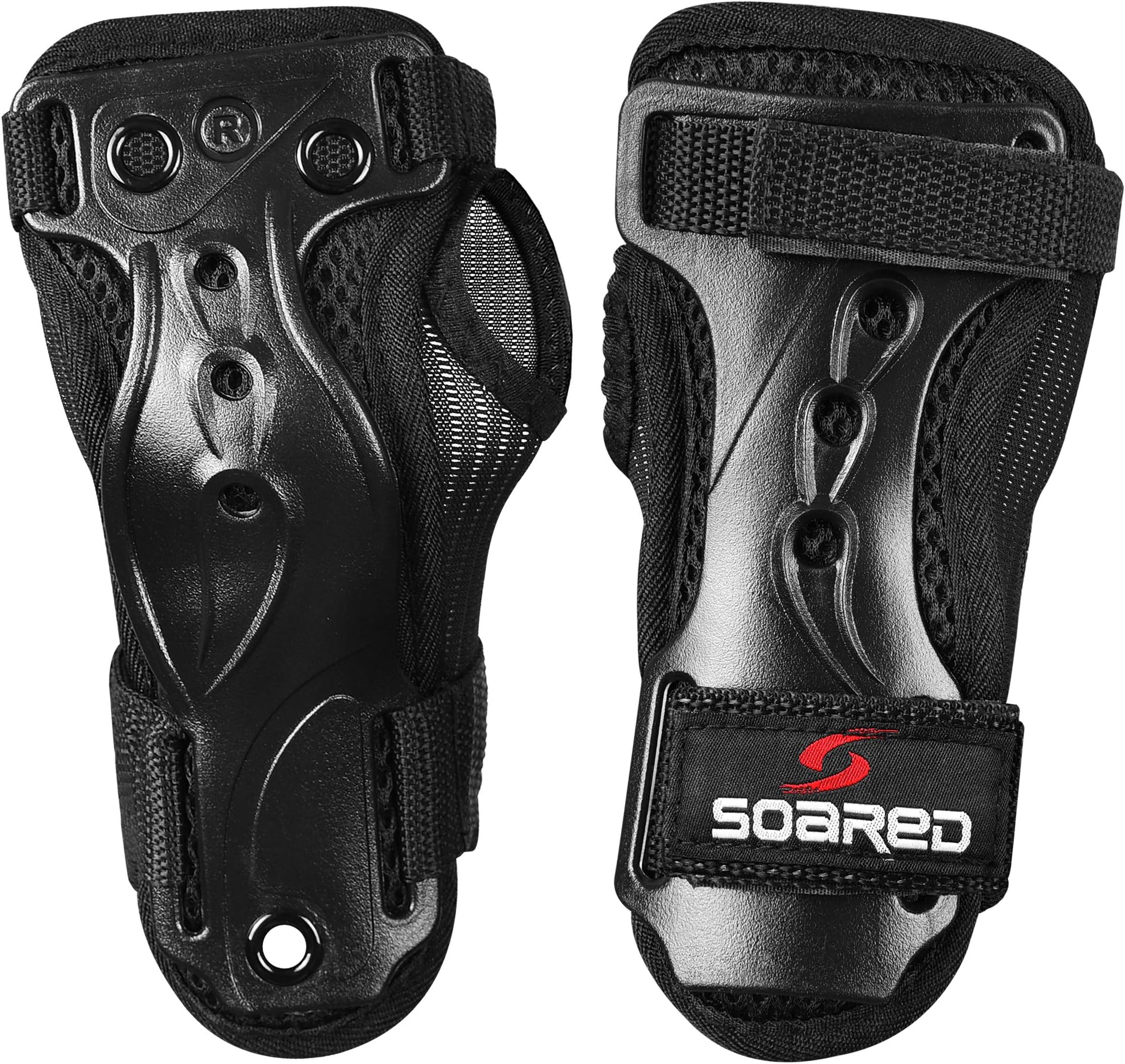 Soared Skating Impact Wrist Guards Protective Gear Gloves for Skateboard Skiing Snowboard