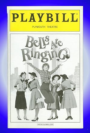 Bells Are Ringing Opening Night Broadway Playbill Faith Prince Marc Kudisch David Garrison Beth Fowler At Amazon S Entertainment Collectibles Store The party's over (from bells are ringing). faith prince marc kudisch david
