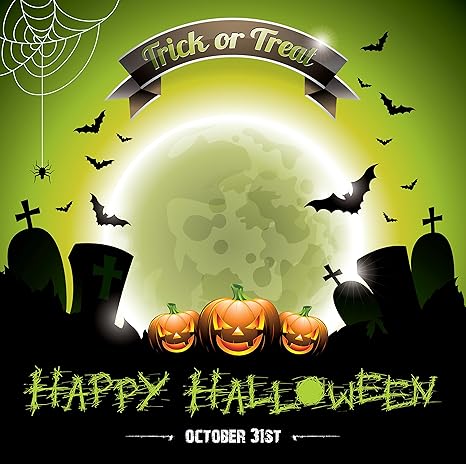 Amazon Ezposterprintsハッピーハロウィンポスター 魔女 コウモリ ムーン Walking Dead 家組み合わせadorable ハロウィンdesigns ホームオフィス装飾壁アート印刷 16 X 16 Amz Hllwn Pstr15 16x16 アートフレーム ポスター オンライン通販