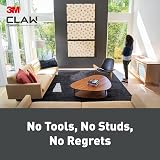 3M CLAW Plasterboard Picture Hanger 4 Hangers Holds Up To 7 kg view 4