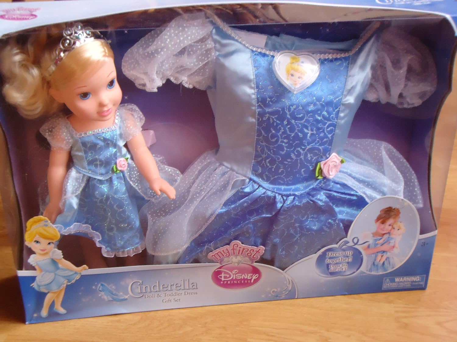 my first disney princess doll and dress set