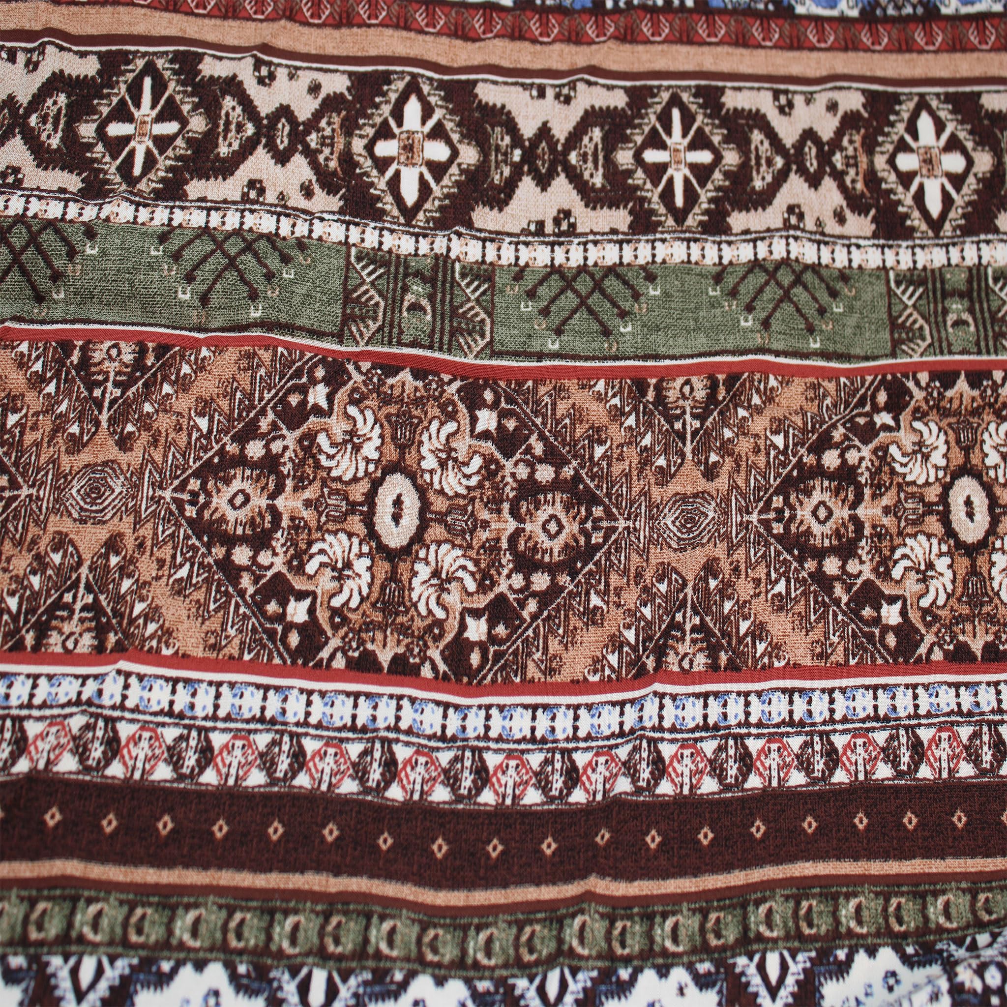 Texco Inc 55" Wide Printed 100% Rayon Challis