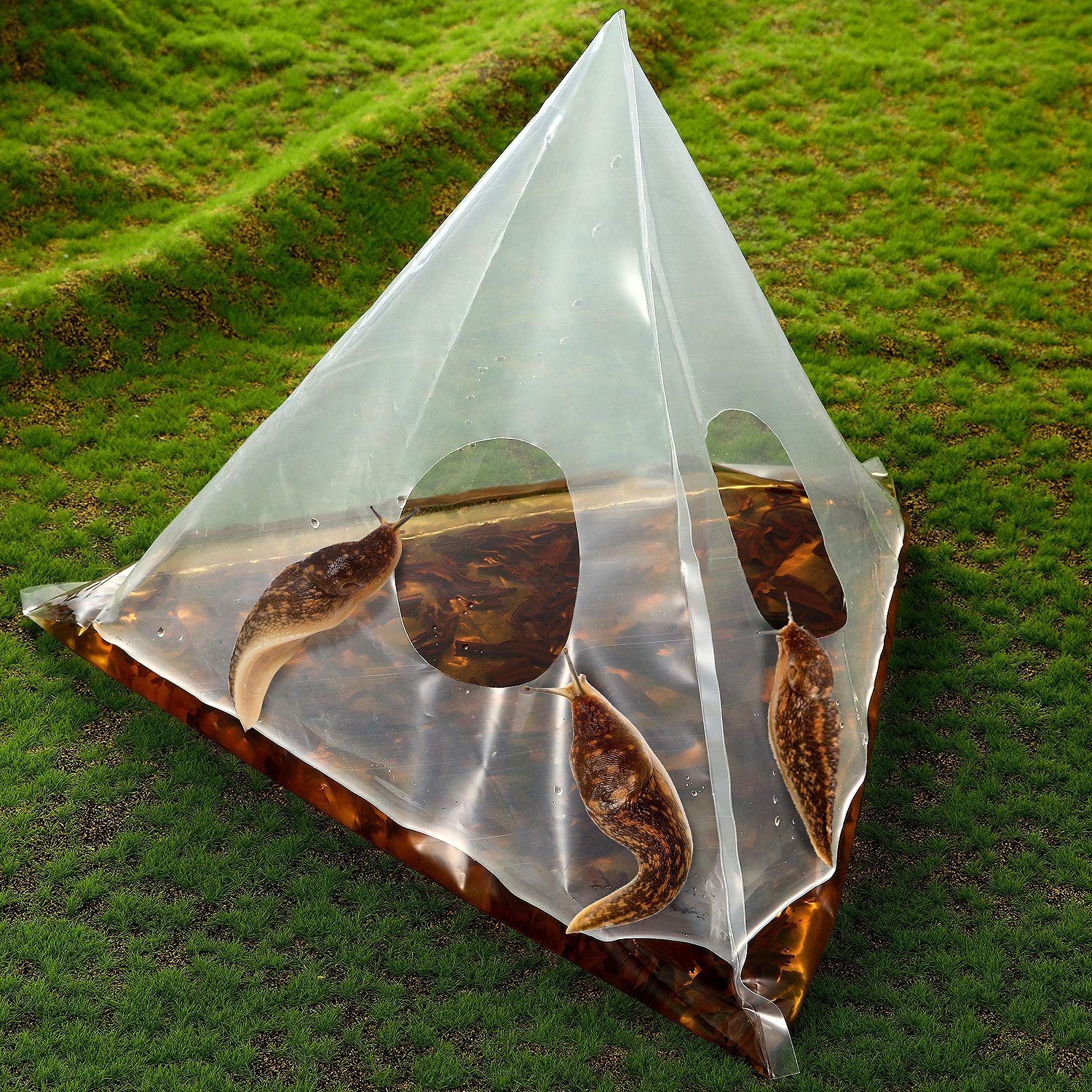 24 Pieces Slug Snail Catcher Beer Slug Plastic Bags Disposable Slug Bag for Garden Use
