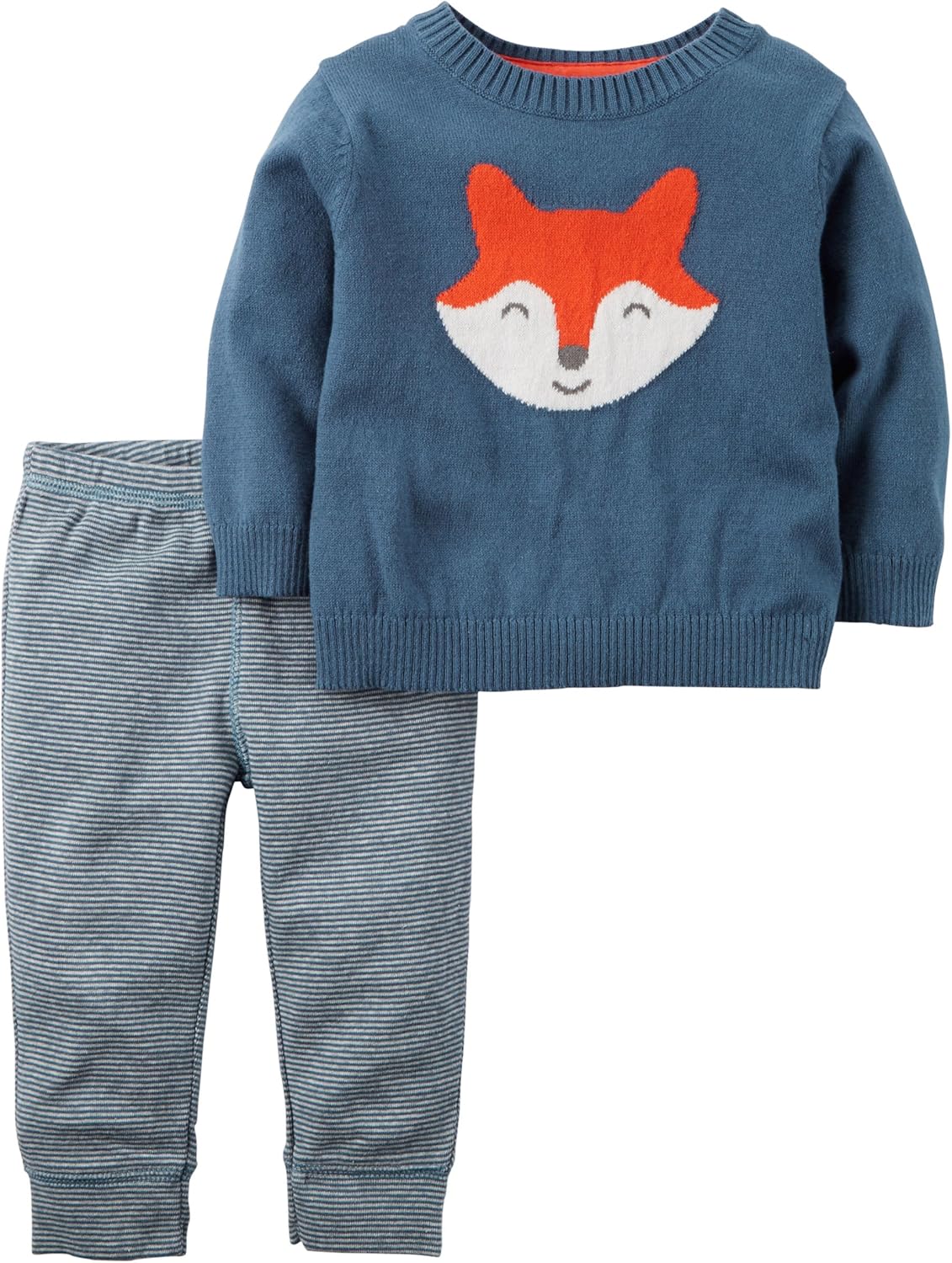 Carter's Baby Boys 2Piece Fox Sweater and Pants Set 18