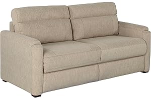 Thomas Payne 72" Norlina RV Tri-Fold Sofa with Woven Fabric, Couch-to-Bed Conversion, Removeable Back, Easy Installation for Travel Trailers, 5th Wheels and Motorhomes - 2020128896
