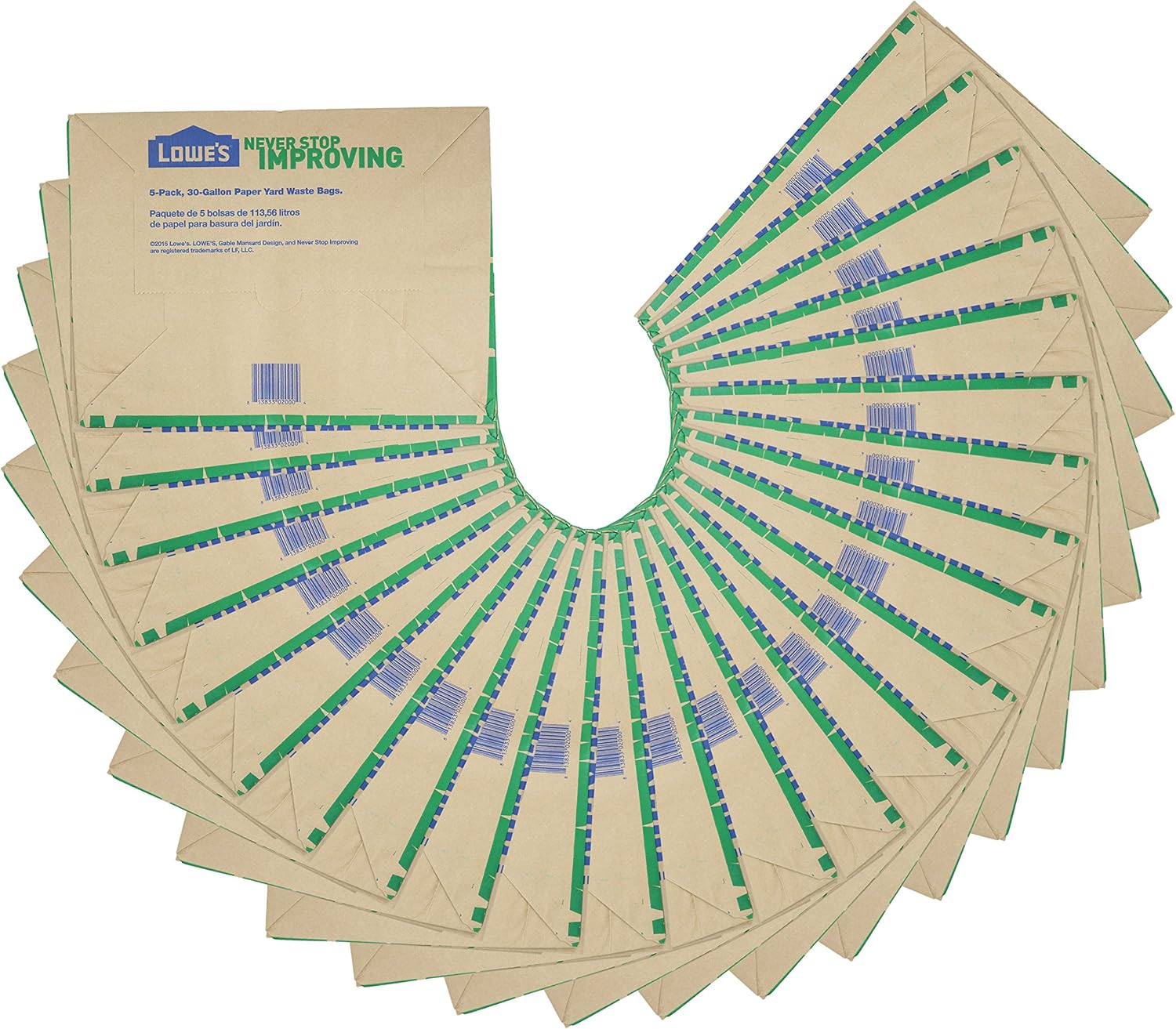 paper yard waste bags lowes
