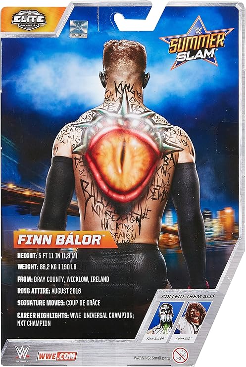 wwe summerslam elite finn balor figure