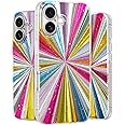 LONLI Hue Case for iPhone 16 Plus - [360° Shock-Absorbent Bumper] - [Cute and Unique Phone Cover for Girls and Women] - Cosmic Portal