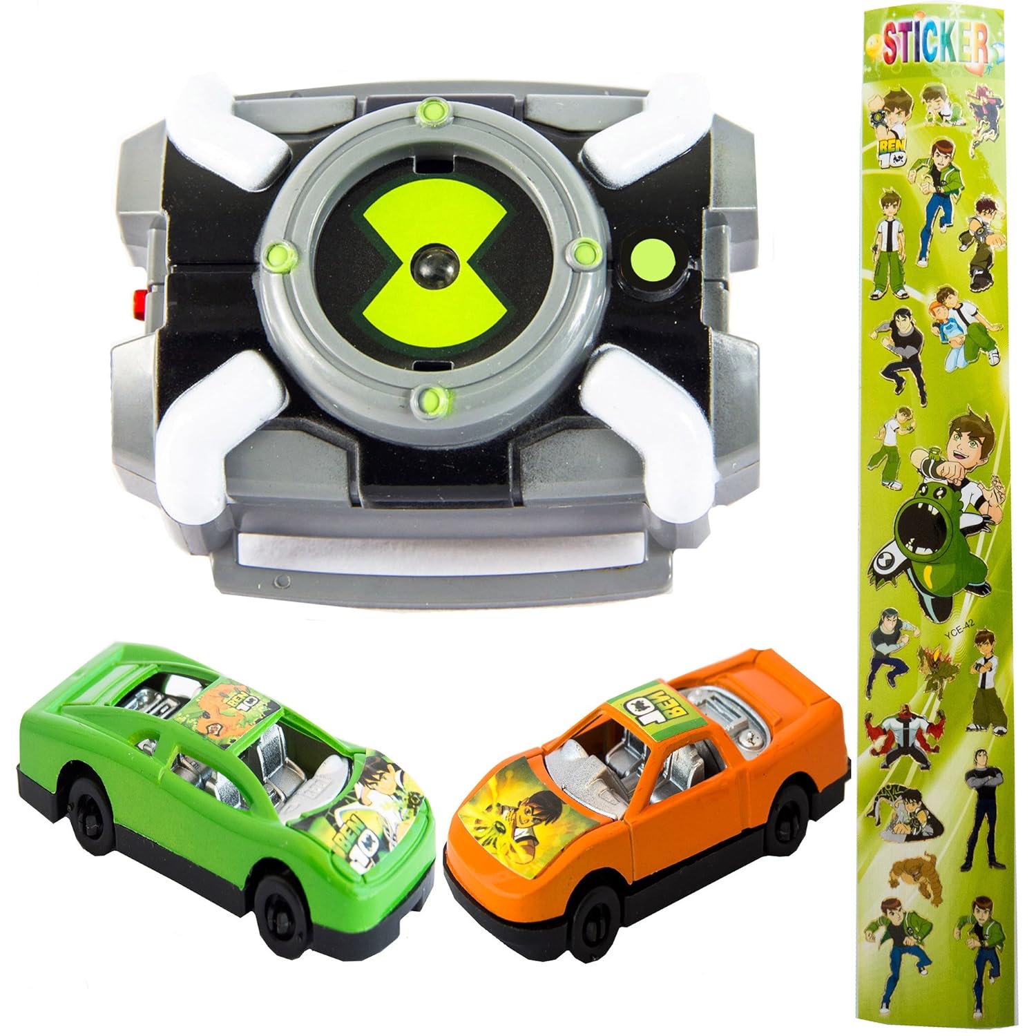 ben 10 car set