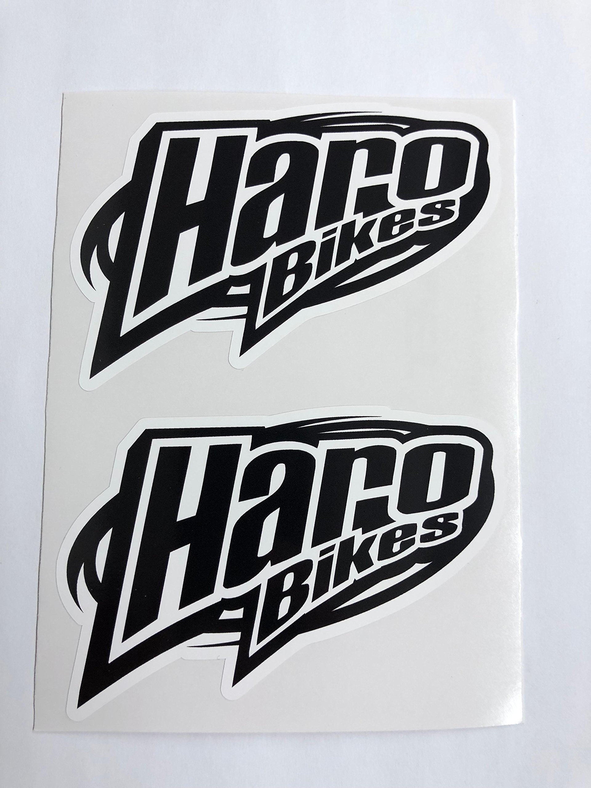 2 HARO Bikes Black Decals