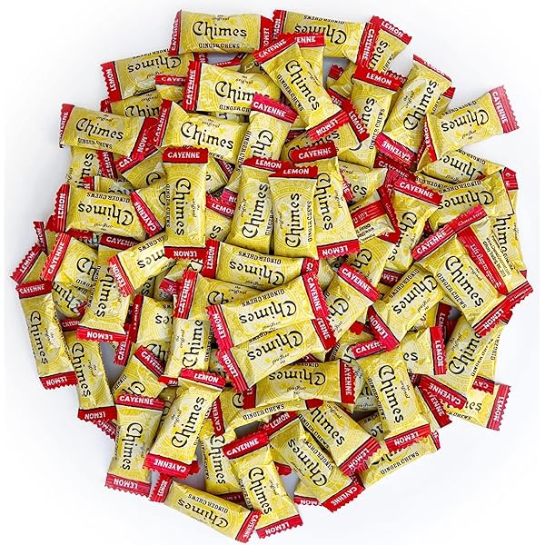 Amazon.com : Chimes Cayenne Lemon Ginger Chews, Cayenne Lemon, 1.5