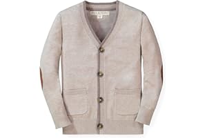 Hope & Henry Boys' Cardigan Sweater