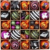 FlameFlash 45ct Halloween Ornaments Tree Decorations 2.36