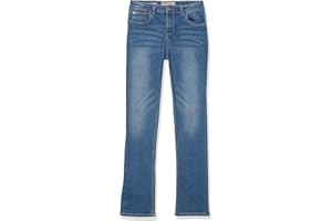 Lucky Brand Girls 5-Pocket Stretch Bootcut Fit Denim Jean, Zipper Fly & Button Closure