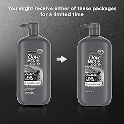 DOVE MEN + CARE Body and Face Scrub Charcoal + Clay