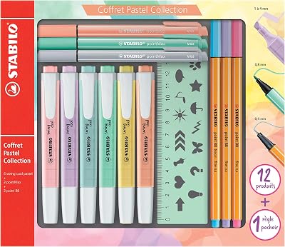 - estuche mixto - Pastel Collection
