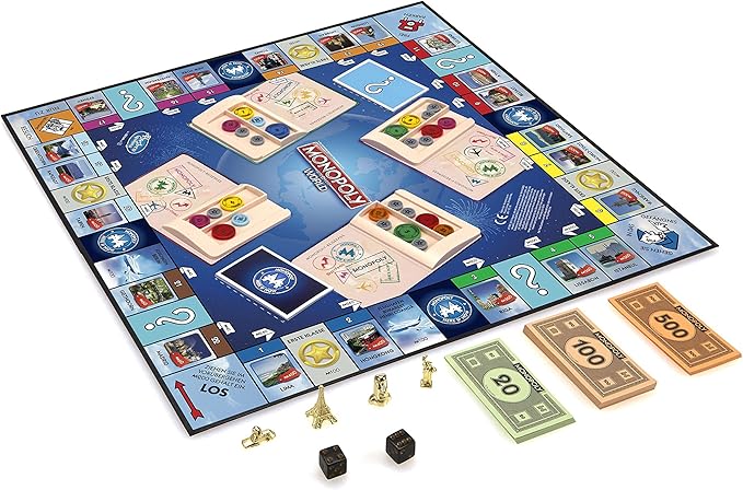 Hasbro Gaming - Monopoly, edición Mundial (versión en alemán): Amazon.es: Juguetes y juegos
