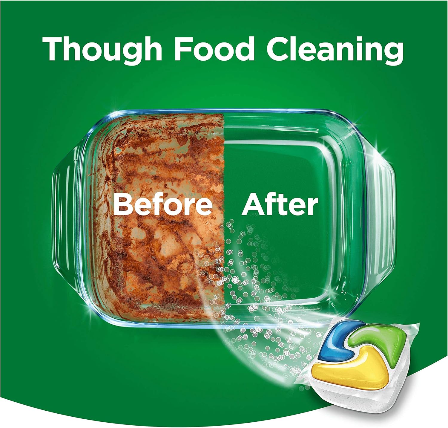 Fairy Platinum All in One Dishwasher Tablets, Lemon, 65 Tablets BigaMart